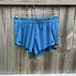 Nike Blue Pleated Workout Shorts. Like New
